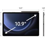 Samsung Galaxy Tab S9 FE 10.9” 128GB WiFi Android Tablet US Version,2023, Gray